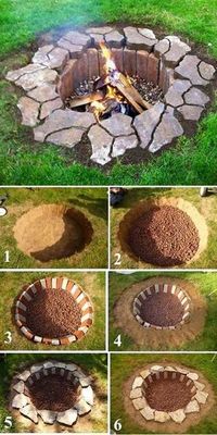 12 Easy and Cheap DIY Outdoor Fire Pit Ideas - The Handy Mano