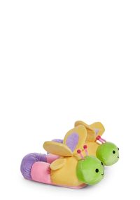 Caterpillar Plush Slippers - Multi