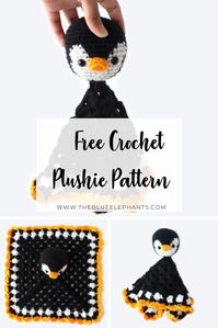 A cute little penguin lovey pattern for your little one! Simple and fun to make, this penguin lovey makes a great baby gift for any gender!