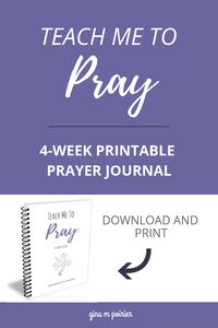 Want to learn how to pray? These prayer journal ideas come in printable form and are a great option for beginners. The simple pages are easy to work through and ideal for your daily war room experience #prayertips #prayer #growwithgod #quiettime #dailydevotional