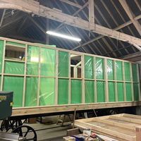 The Dorset Hutmaker - Maker of Shepherds Huts & more on Instagram: "A little bit of a workshop work in progress. Pretty hard to get pics though to show this one off in its full glory….. It’s not earned the nickname “Biggie” for nothing 👍🏼 #workshoplife #workshopwednesday #custommadeforyou #shepherdhutmaker #shepherdhutbuilders #shepherdshut #shepherdshuts #shepherdshutsuk #shepherdshutglamping #hutmaker #thedorsethutmaker #dorsetshepherdshuts #custommaker #customjoinery #customjoinerydesign #b