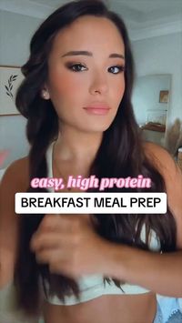 "Elevate your nutrition game with these mouthwatering high-protein meal recipes by Makayla Thomas. Simple, delicious, and perfect for supporting your fitness goals. 💪🍽️✨ #HighProteinRecipes #MakaylaThomas #NutritionPower" videocredit@makayla_thomas_fit