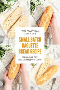 small batch baguette bread recipe