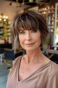 Are you ready to embrace the edgy, stylish, and incredibly versatile world of short shag hairstyles with bangs? This iconic haircut has made a major comeback in recent years, and for good reason. The short