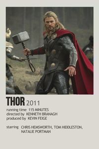 #polaroids #marvelpolaroids #thor1 #poster #marvelposters #mcu #ucm