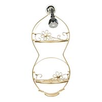 Gold Petals Max Shower Caddy