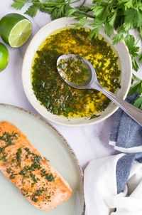 Turn your fish into a restaurant-style meal with just 10 minutes and less than 5 ingredients. This Lime Butter Sauce for fish is absolutely delicious with any type of fish you have and a great way to elevate any meal.