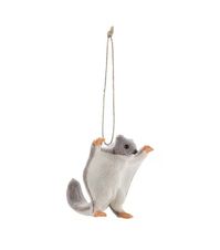 3" Christmas Faux Fur Baby Flying Squirrel Ornament by Place & Time | JOANN