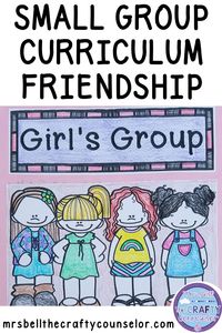 Frenemy Healthy Friendships Small Group Interactive Book - Mrs. Bell The Crafty Counselor