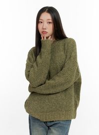 ComfyDay Oversized Knit Sweater CN401 - Korean Women's Fashion | LEWKIN