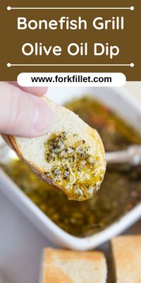 In this blog, I will share with you a Bonefish Grill Olive Oil Dip Recipe that is extremely delicious.