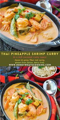 Thai Pineapple Shrimp Curry