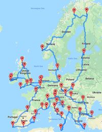 Here's How to Map an Epic European Road Trip