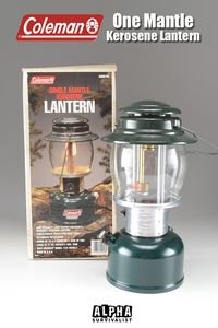 Coleman definitely provide some of the most up-to-date kerosene lanterns. Exceptionally bright and totally reliable they are certainly the brand to beat where kerosene lanterns are concerned. Check out our review on Alpha Survivalist by clicking on the link on the image. #alphasurvivalist #oillamps #kerosene #emergencypreparedness #lighting #coleman #survivalgear #lanterns #shtf #survivalequipment #survivalchecklist #survivalgeargadgets #survivalneeds #prepping #preparedness #prepper #preppertip