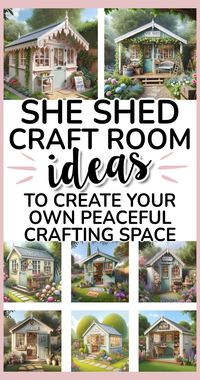 she shed craft room ideas exterior and inside she shed ideas for a backyard craft studio or mom cave home office