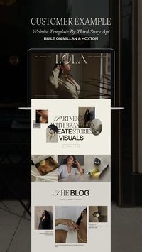 the website templates from third story apartment are fully customizable. built on a drag and drop platform, the templates are compatible with wordpress blogging and will take the stress out of launching or rebranding your business. the templates come with copy prompts, tech support, and tutorials to make launching easy. they are the perfect fit for creative entrepreneurs and small business owners who want to make a lasting impression and book high-ticket clients.