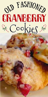 Tangy, sweet orange cranberry cookies with pecans are packed with holiday flavors. These freeze well and travel well. #soft #holiday #orange #pecans