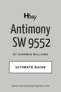 In conclusion, SW 9552, or Antimony by Sherwin Williams, stands out as a remarkable paint choice for anyone looking to refresh their space. This color offers a unique blend of warmth and sophistication, making it perfect for various rooms and settings. Whether you’re aiming to add a cozy vibe to your living room or a hint of elegance to your bedroom, Antimony can achieve that goal with its versatile hue.