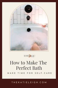 I'm big on self-care and nothing says loving yourself like a soak in the tub. Learn all the different things you can add to your bath to make the most of your self care time and put some relaxation back into your week. #BathRecipe #BathTime #SelfCare #BathSalts #BathOils #BathHerbs #KitchenWitch #ModernMagic