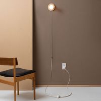 Use with LED bulb light and save. ﻿﻿Looking for an easy way to add light to your space while making a statement? Here it is. The slim Wood & White Plug-In Modern Wall Light easily and beautifully fits into any corner or your home. Put it on display behind a living room sofa, or tuck it into a corner of a baby’s nursery