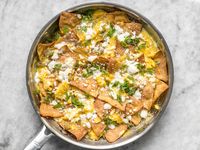 Baked Green Chile Migas