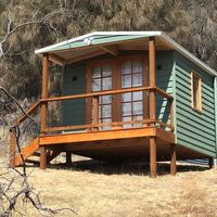 Peter Paul Derkley on Instagram: "Just received this updated image of a build from last year. This 3x3 retreat looking great with final paint and finish. www.backyardrooms.com.au #backyardretreat #backyardrooms #extraspace #myspace #tinyhouse #cabin #cabinlife #shed #hut #homestudio #guestroom #tasmania #smallbusinesstasmania"