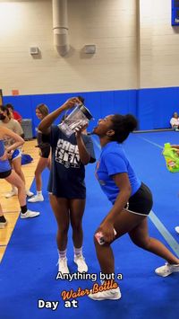 Team bonding idea you have to try with your cheer team! Anything but a water bottle day at cheer practice!  Team bonding activities cheerleading • team bonding games cheerleading • team bonding activities • team bonding games • team bonding ideas • team bonding • team bonding activities sports   Coaching • coaching cheer • coaching leadership • coach advice • competition cheer coach • sideline cheer coach • high school cheer • school cheer