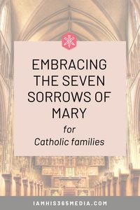September is upon us, and as we look forward to the fall, we also embrace a special time of devotion. The month of September is dedicated to the Seven Sorrows of Mary, a profound and moving devotion that invites us to console the Sorrowful Heart of Mary and unite our sufferings with hers.  “And thy own soul a sword shall pierce, that, out of many hearts, thoughts may be revealed.” - Luke 2:35  The Devotion to Our Lady of Sorrows was given to us by St. Bridget of Sweden (1303–1373). This devotion encourages us to meditate on the seven sorrows that pierced the heart of Mary, our Blessed Mother. By doing so, we receive beautiful graces of consolation and strength.  READ MORE ON THE BLOG...