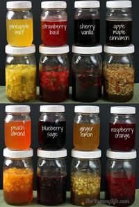 Fruit & Herb Honey Syrups