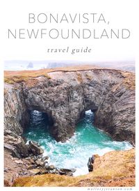 Travel guide and tips to the Bonavista Peninsula, Newfoundland. What to do, where to stay, restaurants to eat at. Pictured: Dungeon Provincial Park. (via malloryjstanton.com)