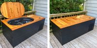 Ben posted his finished stock tank cold plunge in the DIY Cold Plunge Facebook group, and got flooded with praise for his build. The black and cedar look seem to be popular on these DIY cold plunges, and everyone was curious how he made the top panel & cover flush in his design. Read on to learn more!   So... why build a cold plunge? I had been taking cold showers for several months and was loving the way they would make me feel, so I wanted to up my routine and start cold plunging. I looked ar