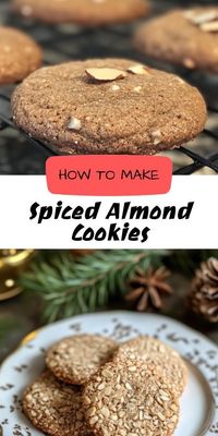 Indulge in the warm flavors of autumn with these crunchy spiced almond cookies! Perfect for chilly days, they're easy to make and full of seasonal spices. Enjoy these delightful cookies with a cup of tea or as a sweet gift. Ideal for holiday baking and cozy gatherings! #autumncookies #spicedcookies #fallflavors #homemadegoodness