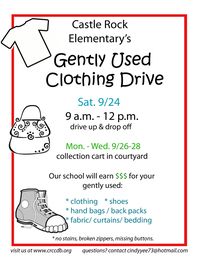 clothing drive