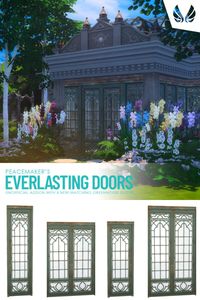 Discover these charming Sims 4 doors at number 36a on my ultimate build CC list! With delicate glasswork and vintage detailing, these doors are perfect for enhancing greenhouse builds or adding elegance to any historic home. This list is packed with unique build ideas that elevate your Sims' spaces—I’ve pinned it to my Sims 4 build CC board, and it’s a must for any builder’s collection!