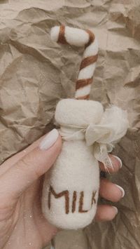 needle felted photo props for newborn photo session