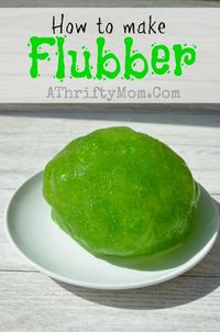 How to make Flubber, Flubber recipe. Fun experiments to do with kids. How to make slime #Flubber, #FlubberRecipe