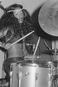 News Photo : American singer-songwriter and drummer Chaka Khan...