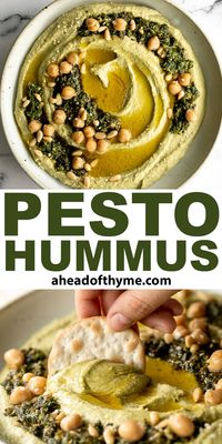 Pesto Hummus