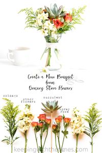 Trader Joe's Flowers Deconstructed - Keeping With The Times