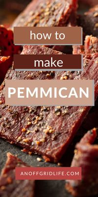 Making Pemmican with game meat is a simple and fun family activity. Learn about the history of Pemmican and why it’s regaining popularity throughout North America and Europe. #pemmican #offgrid #offgridliving #prepper