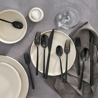 'Member's Mark flatware set is crafted of high quality 18/10 (304) stainless steel. It is sturdy and wear resistant, made with integrity and safety in mind. Dishwasher safe utensils includes 4 dinner forks, 4 salad forks, 4 tablespoons, 4 teaspoons and 4 dinner knives.  All flatware pieces are Eco-friendly, Lead free, Cadmium free, Phthalate free, and BPA Free. Member's Mark collection brighten up your table with flair and sophistication, for a unique dining experience. Created for style and crafted to stand the test of time, our pieces combine elegance with contemporary design, in a variety of colors, for an added touch of originality. Give mealtime a fresh look with a timeless styled flatware set.Care & Use Instructions1. Dishwasher safe – hand washing is ideal.2. Remove foods before