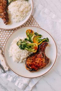 Asian Pork Chops, by thewoksoflife.com