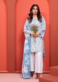 Alkaram MS-11-23-Blue Mid Summer Collection Online Shopping is Original Ladies Clothing Brand, and provides both Styles shalwar kameez suits and kurtis.