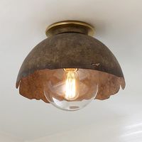 Young House Love Rough Edge Metal Ceiling Light - Shades of Light