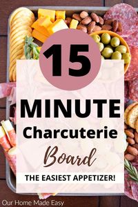 Are you looking for a super quick and easy appetizer to make for your next birthday party, holiday gathering or game day get together? Look no further than The Easiest 15 Minute Appetizer – Our Home Made Easy! With our pre-selected ingredients, you can assemble a unique and delicious charcuterie board in no time. Perfect for the novice cook or seasoned charcuterie enthusiast, try our 15 minute easy appetizer today!