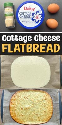 Easy, healthy, and super high in protein! This keto friendly flatbread makes delicious sandwich wraps and pizza crust. Healthy AND delicious don’t usually go together in the same sentence, but this cottage cheese flatbread is the exception. You’re going to be surprised at how versatile and yummy this simple recipe is. It has become viral on TikTok for a reason! You don't even need to be on a diet to enjoy it. My picky husband thought it was amazing served as a wrap stuffed with deli meat and fresh produce. It's soft and bendable just like bread!