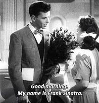 frank sinatra, 1940s, aesthetic, quote, old hollywood, film