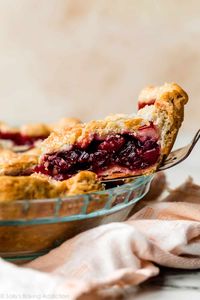 Homemade Cherry Pie (With Thick Filling)