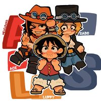 #ace #sabo #luffy #onepiece #myartstyle #drawing