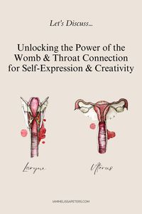 Discover the secret link between your throat and womb that could unlock your creative power and self-expression! 🌹 Dive into the world of feminine energy, where connecting these two centers can help you speak your truth, reclaim your sensuality, and live more vibrantly. Click to learn simple practices that will awaken your voice, creativity, and feminine power! ✨